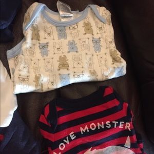 Baby boy onesies long sleeves